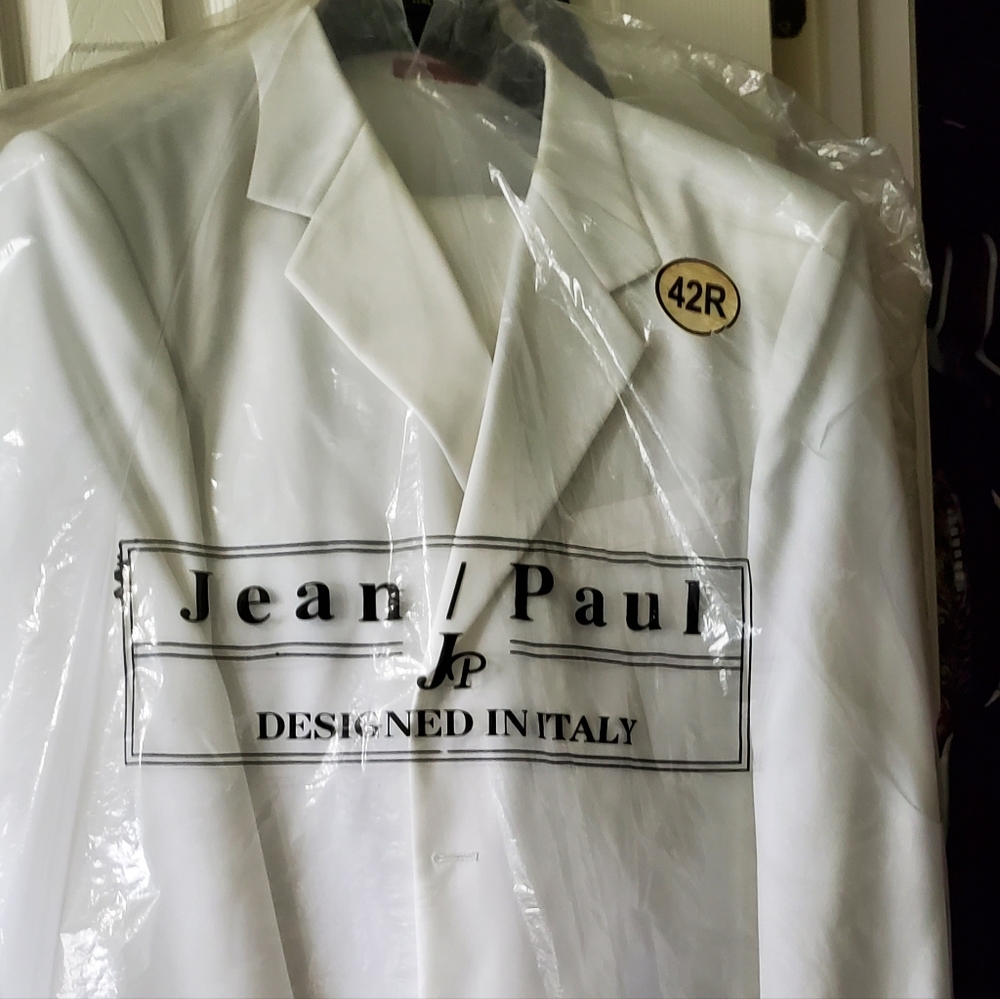 Men suit with long jacket